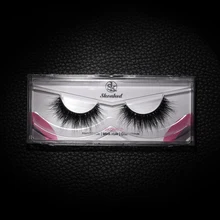 1 пара ручной работы настоящий норковый волос Толстые Длинные Накладные ресницы накладные ресницы пушистые шпионские ресницы Красота Макияж инструменты для наращивания D2