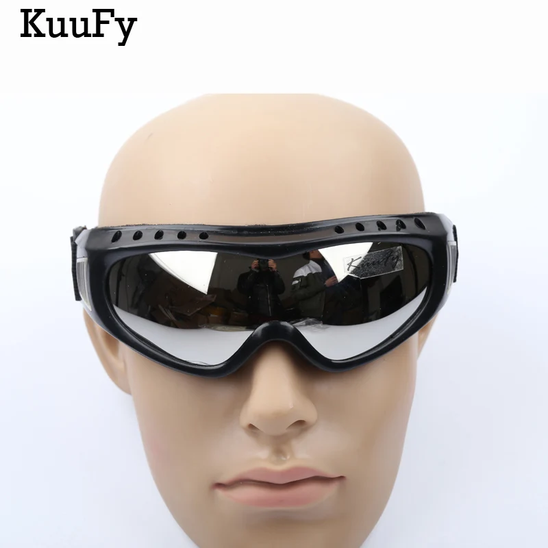 Уличные ветрозащитные очки UV400, лыжные очки, пылезащитные снежные очки, мужские очки для мотокросса, контроля за беспорядками, лыжные очки
