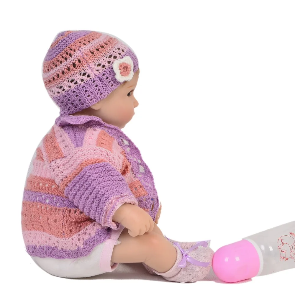 Коллекционные 17 дюймовые натуралистичные куклы в виде новорожденных младенцев мягкие силиконовые куклы-Новорожденные настоящие