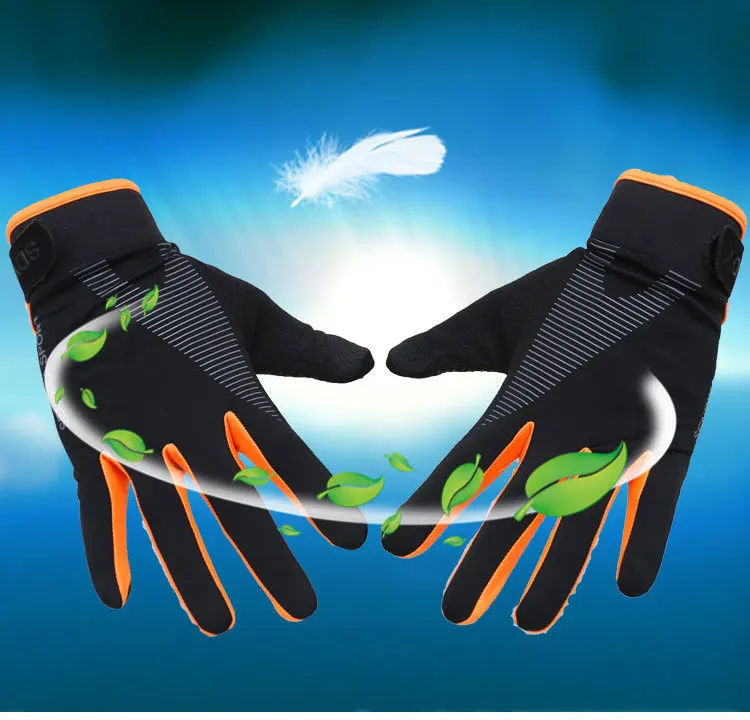 Новинка, велосипедные перчатки для мужчин и женщин, мотоциклетные спортивные перчатки на полный палец, перчатки для телефона с сенсорным экраном, перчатки для езды на велосипеде G082