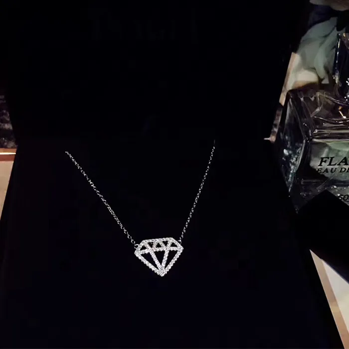Designer Fashion 925 Sterling Silver Jewelry 3A Cubic Zirconia Party Necklace | Украшения и аксессуары