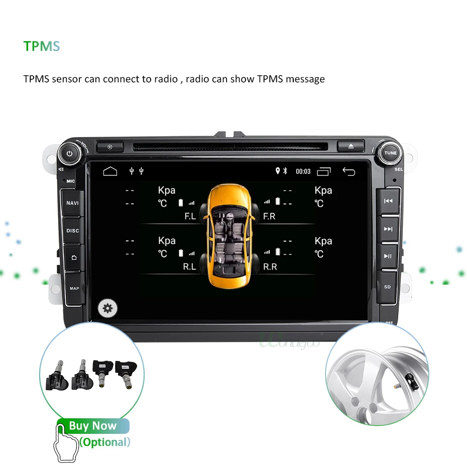 Flash Deal IPS Android 9.0 DSP 64G 2 DIN Car GPS Radio For Rapid Yeti VW passat b6 golf 4 5 6 polo tiguan Seat Altea Toledo BORA DVD PLAYER 33