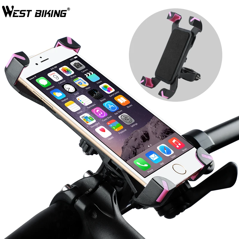 Универсальный велосипедный держатель для телефона WEST BIKING 3 5 дюйма подставка с
