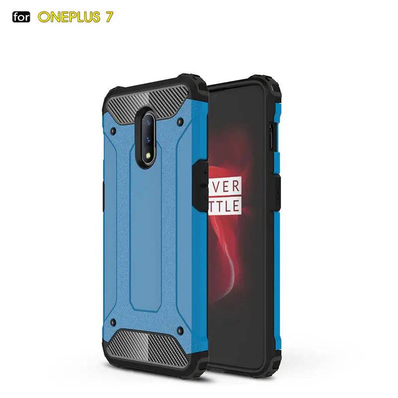 Для OnePlus 7 Armor гибридный жесткий силиконовый ударопрочный чехол для Pro 1 телефона s