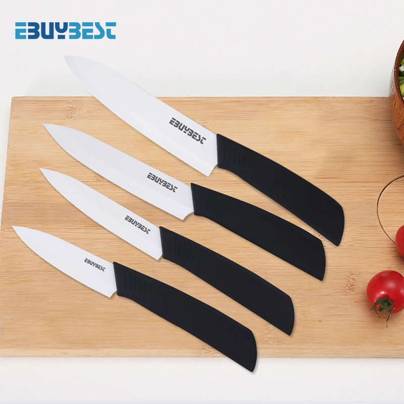 

Kitchen Knives Set Ceramic 3 4 5 6 inch Zirconia White Blade Paring Fruit Vegetables Ceramic Knife Cooking Tools