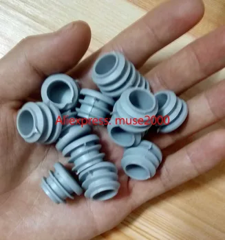 

OD16 19 22 25 32 mm round tube plug gray color plastic end,tube insert ends,Blanking tube cap cover chair leg pad cover