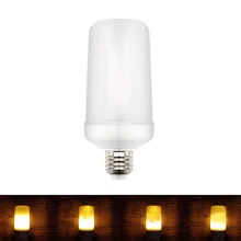 

E27 Led Flame Lamp E26 LED Flame Effect Light Bulb 110V 220V Flickering Emulation Fire Lights 9W Decoration Lamp