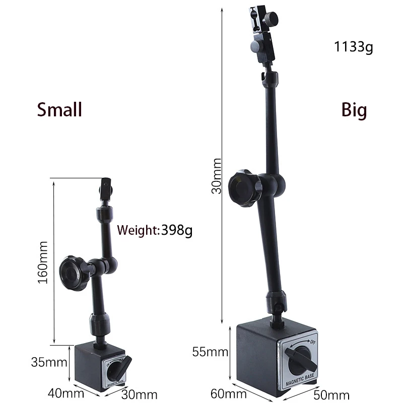 200 мм/350 мм магнитный держатель универсальная гибкая Магнитная индикаторная стойка для измерения уровня
