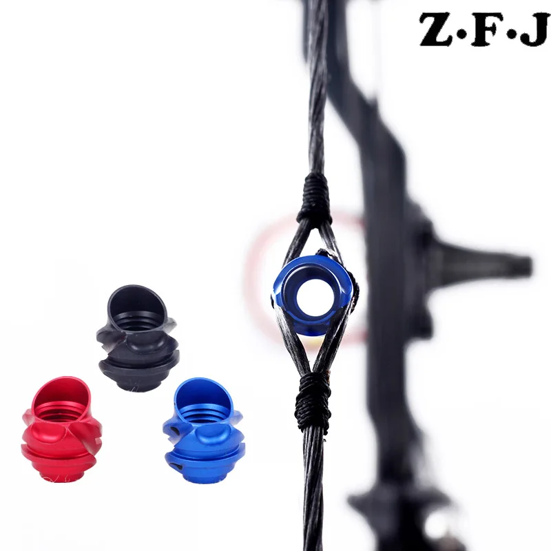 1pc Aluminium Alloy Hooded Peep Sight 1/4' for Archery Compound Bow