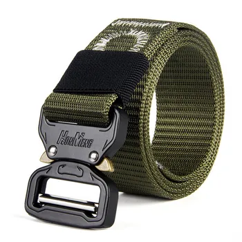

Military Equipment Knock Off Army Belt Men's Heavy Duty US Soldier Combat Tactical Belts Sturdy 100% Nylon Waistband 3.8cm