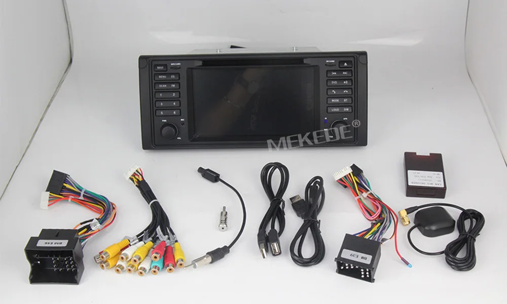 Perfect HD Android 9.1 2G RAM Car stereo head unit navigation GPS NAVI DVD player for BMW E46 M3 3series E39 E53 X5 with wifi BT canbus 35