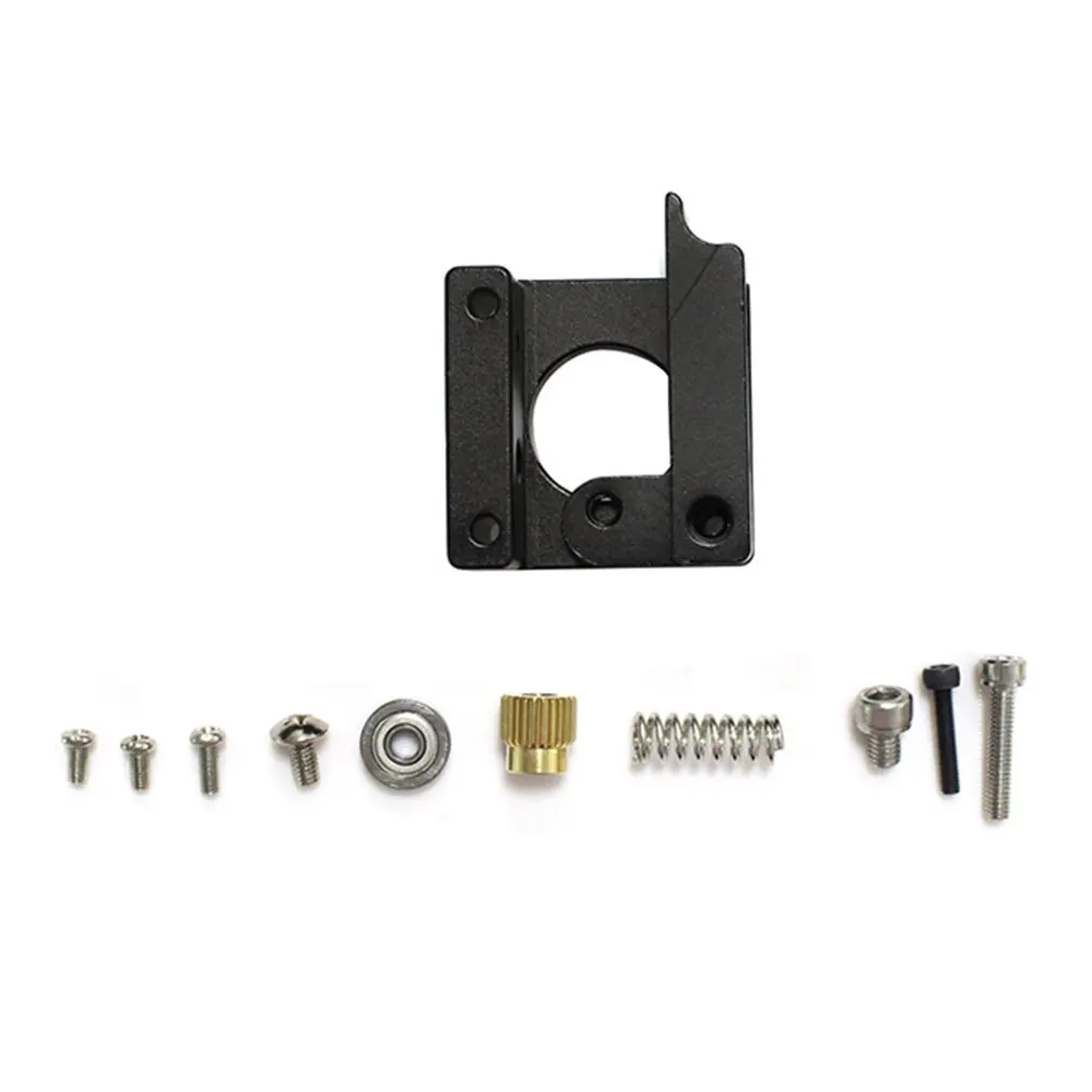 MK8 Extruder Aluminum Alloy Block Bowden 1.75MM Filament Reprap Extrusion For CR-10 DIY 3D Printer Spare Parts | Дом и сад