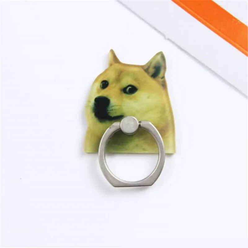 UVR 360 Degree Cool Dog Animal Holder Finger Ring Mobile Phone Stand Holder For iPhone/Samsung/Xiaomi Ring All Phone Holder UVR 360 Degree Cool Dog Animal Holder Finger Ring Mobile Phone Stand Holder For iPhone/Samsung/Xiaomi Ring All Phone Holder