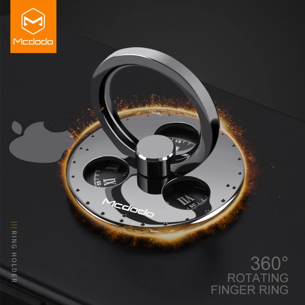 Mcdodo Finger Ring Phone Holder Spinner Stand Grip Metal 360 Degree