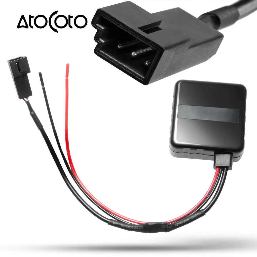 Car Bluetooth Aux in Adapter with Filter 3 Pin for BMW E39