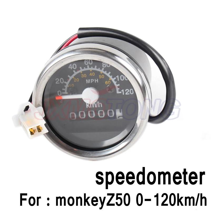 

Free shipping NEW Z50 speedometer meter speed FOR HONDA motorcycle monkey bike Z50 parts 0-120km/h