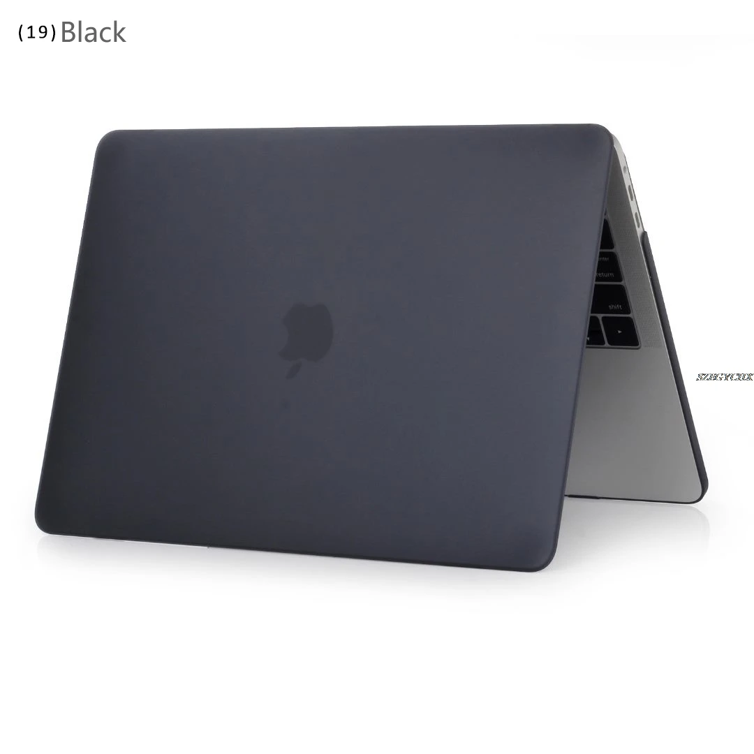 Жесткий матовый чехол для ноутбука Apple MacBook Air 13 11 Pro retina 12 15 для mac book New Pro 13 15 дюймов с сенсорной панелью A1706