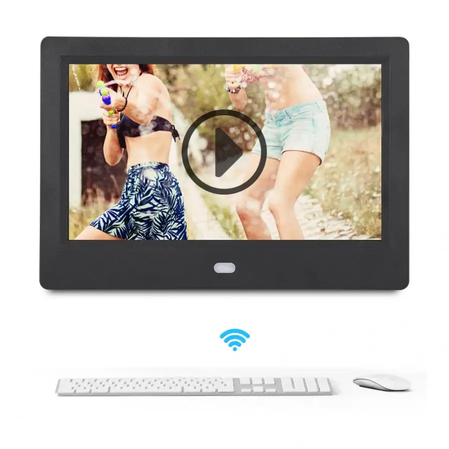 

7 Inch HD 1024*600 IPS Screen Digital Photo Frame LED Electronic Album