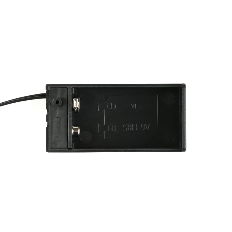 9V Volt Batterij Houder Box Case Plug 5.5X2.1 voor Breadboard Supply