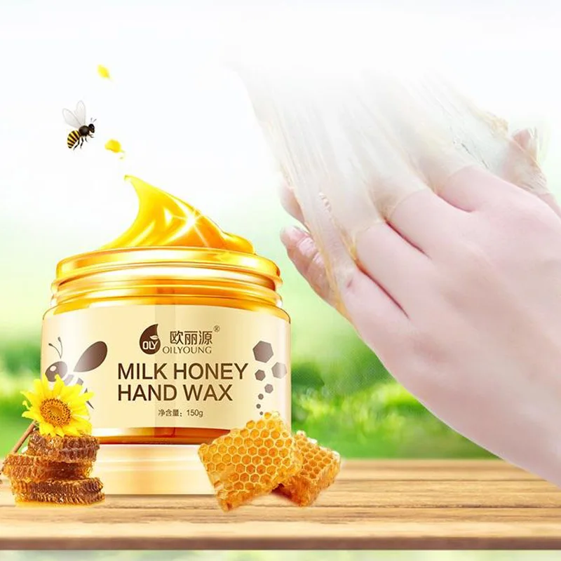 Profession 150g Milk Honey Hand Wax Hand Care Moisturizing Whitening