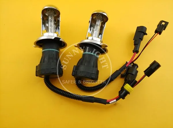 CNSUNNYLIGHT 55 Вт HID Xenon конверсионный комплект H4 hi/lo H4-3 12V55W Высокое качество AC для автомобильных фар