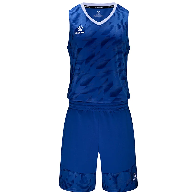 KELME Basketball Jersey For Male College Uniform Basket training suit Men Sportswear 3591052
