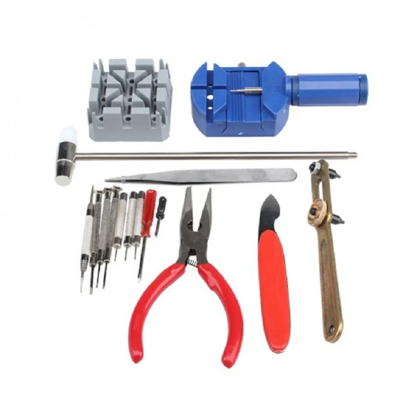 

16PCS Watch Replace Kit New Battery Change Tool Repair Set Pin Strap Remover Tool for Watch Adjuster relojero Drop Shipping