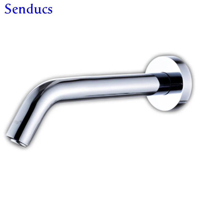 Free shipping senducs inwall mounted automatic mixer tap with good quality bathroom sensor mixer tap for hotel sensor faucet Free shipping senducs inwall mounted automatic mixer tap with good quality bathroom sensor mixer tap for hotel sensor faucet
