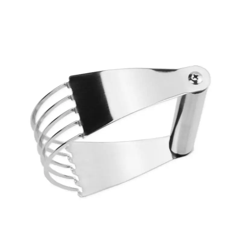 1pc Baking Dough Cutter Stainless Steel Flour Mixer Butter Blender