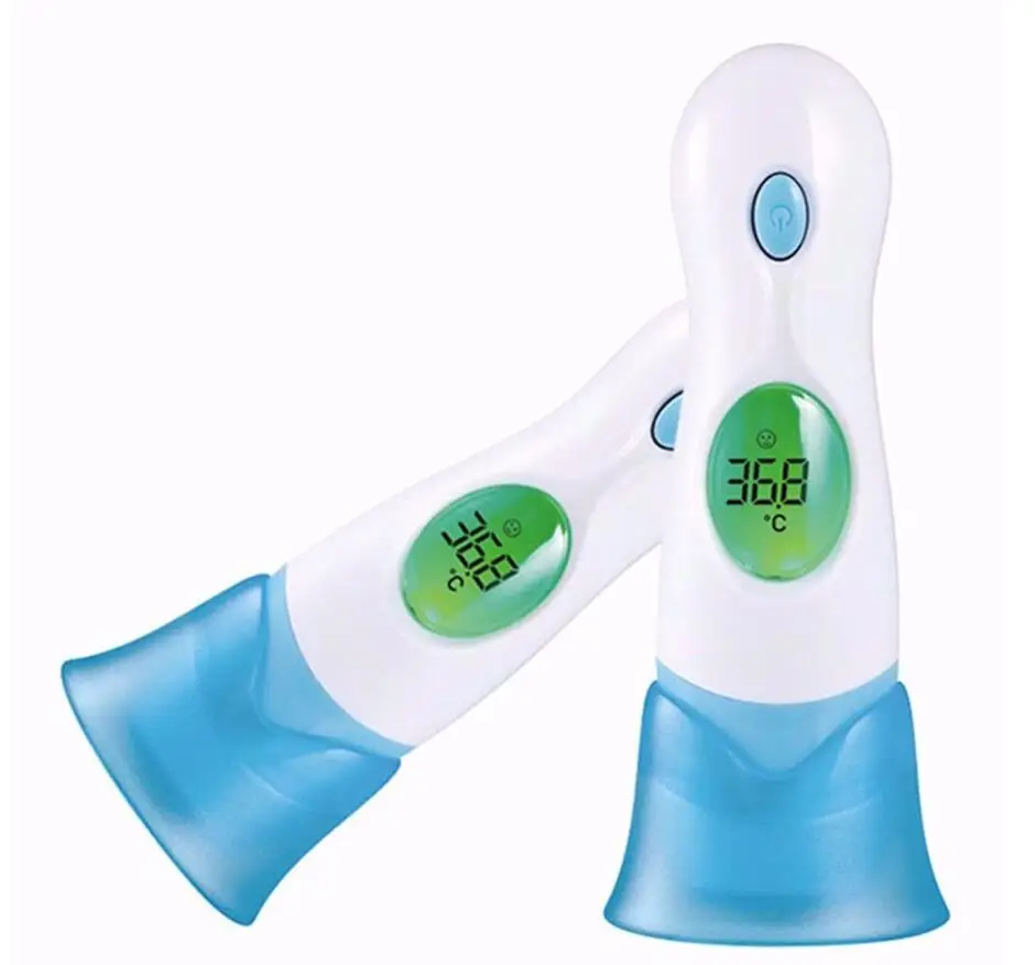 Digital Ear Forehead Thermometer LCD Infrared Thermometer Body