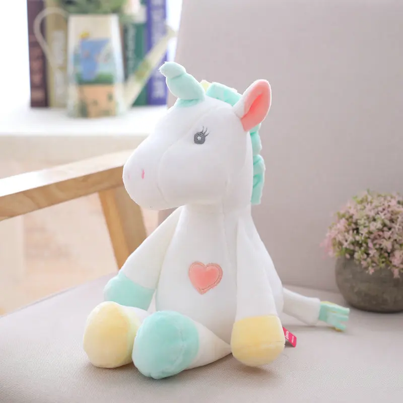 plush rainbow unicorn toy unicornio stuffed animals Owl doll toys for children Chrismas fantastic Gift for children & baby girls