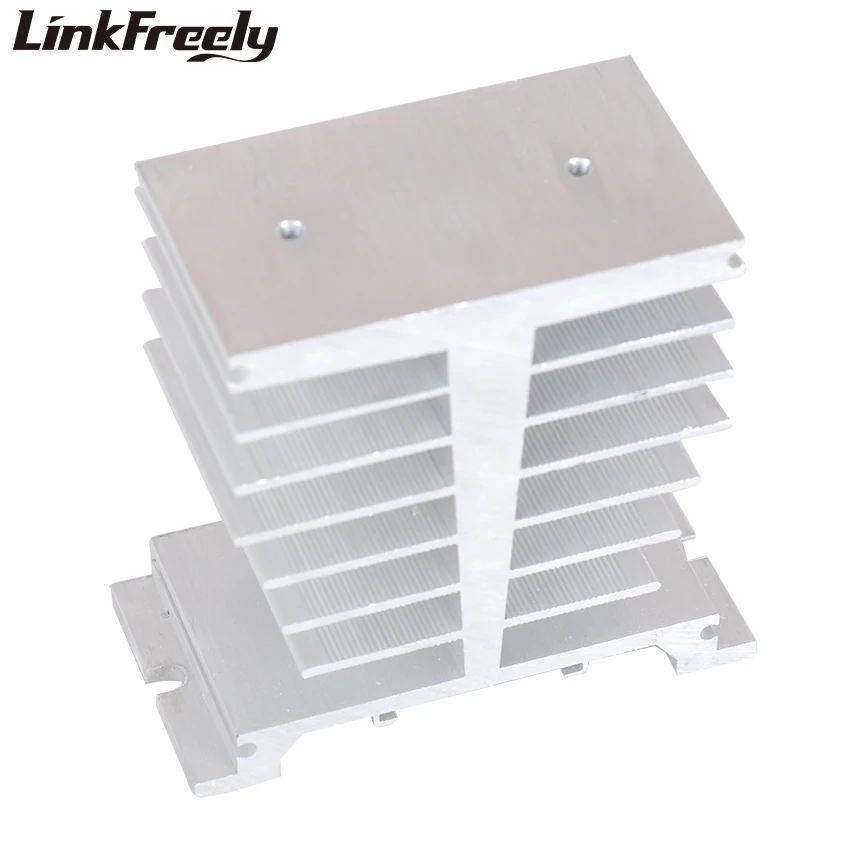 T84 60 80A Aluminum Heat Sink Dissipator For Single Phase SSR Solid