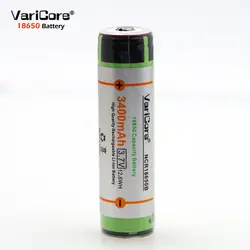 VariCore18650 3400 мАч NCR18650B аккумулятор, оригинальный новый печатной платы 3,7 В для фонарик