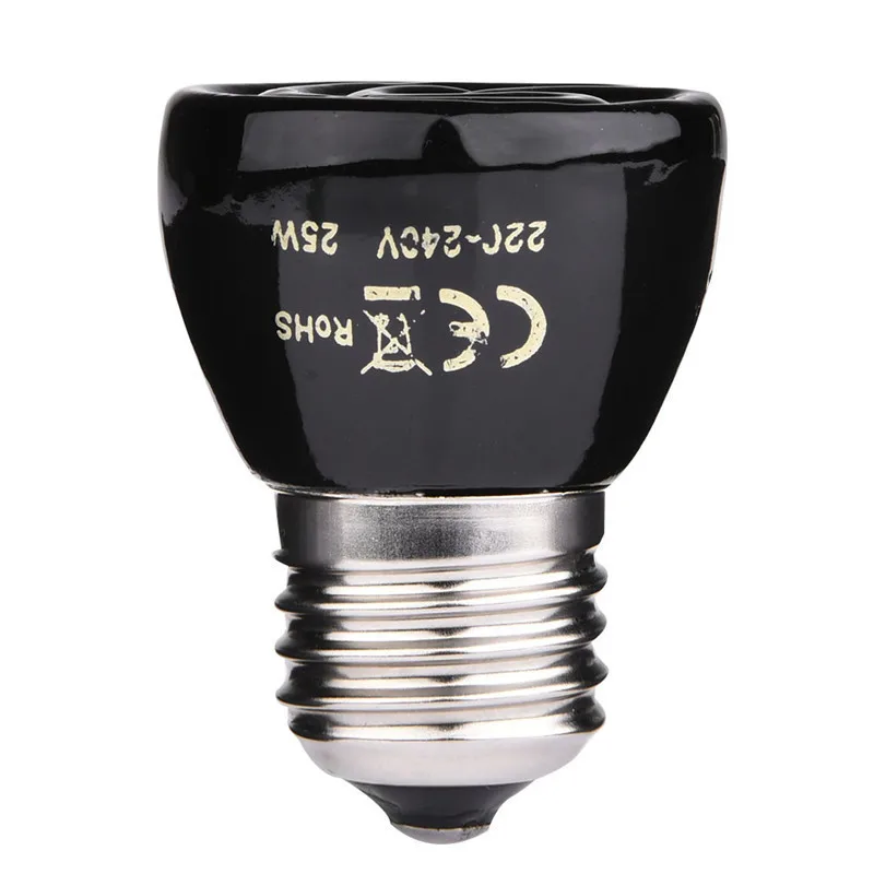Pet Heating Light Bulb E27 25W 50W 75W 100W Mini Infrared Ceramic