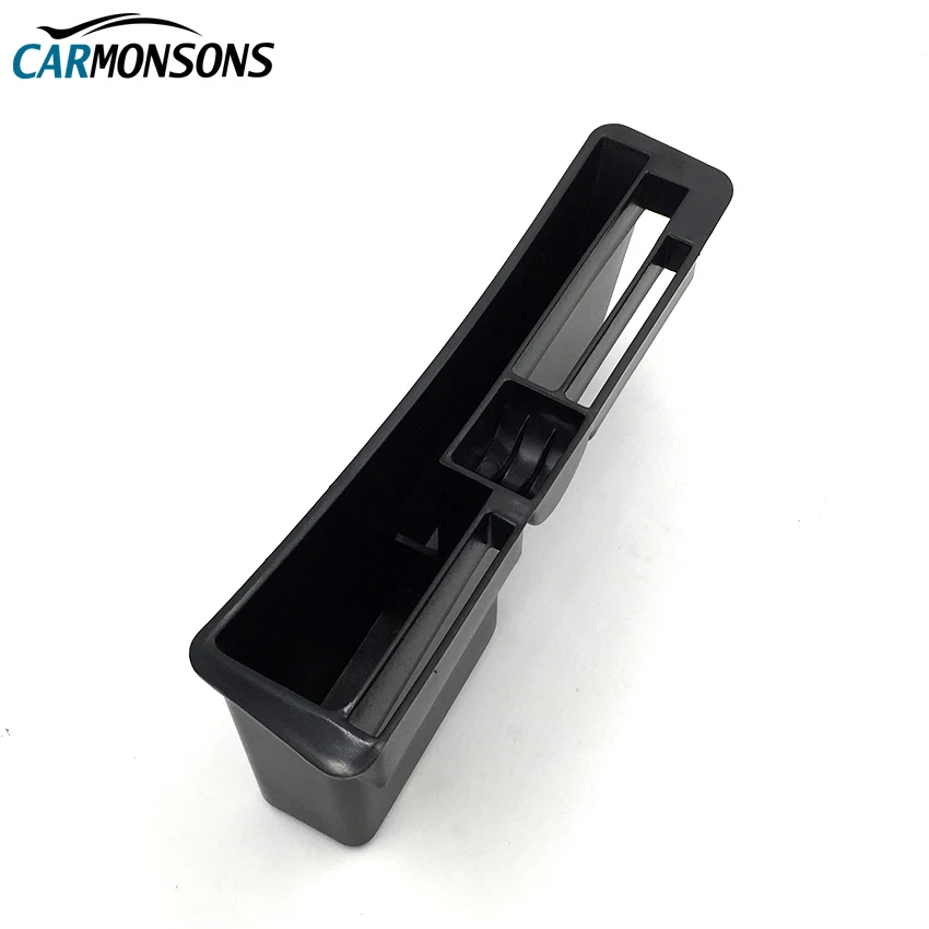 

Carmonsons Center Console Card Storage Box Container Holder Tray for Audi A4 B8 A5 Accessories Car Organizer Car Styling