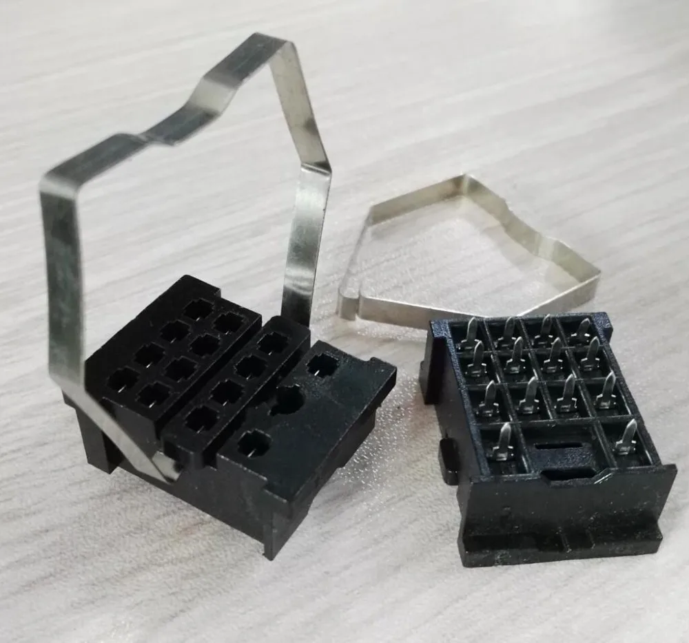 Buy 2pcs my4 my4n pcb soldering relay socket my4nj