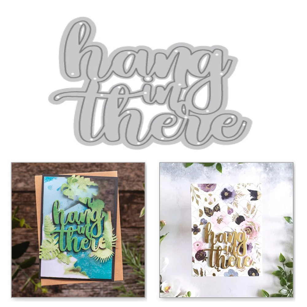 

Eastshape Happy There Letter Metal Cutting Dies for Scrapbooking New 2019 Die Cuts for Card Making DIYCraft Dies Stitch Stencil