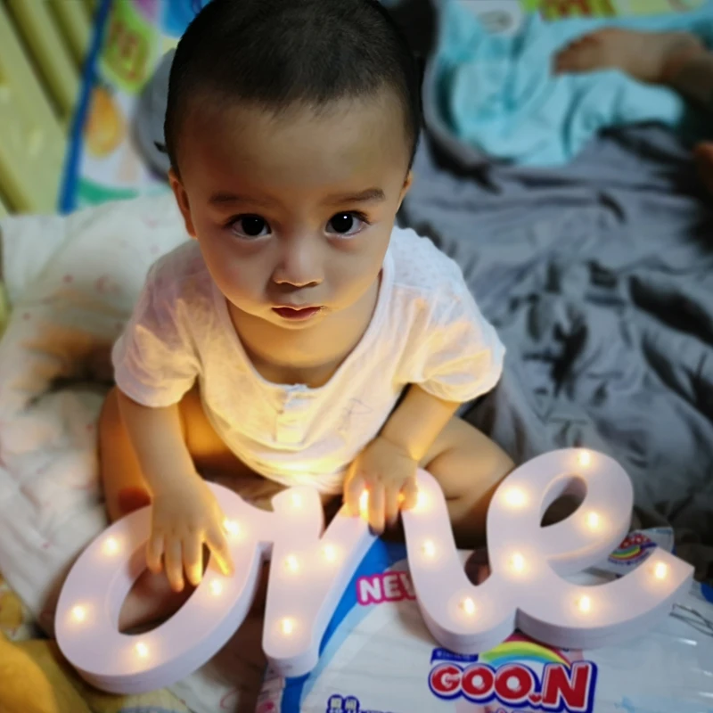 

ONE baby photo props one for photos wooden letters First Birthday ONE photo props one