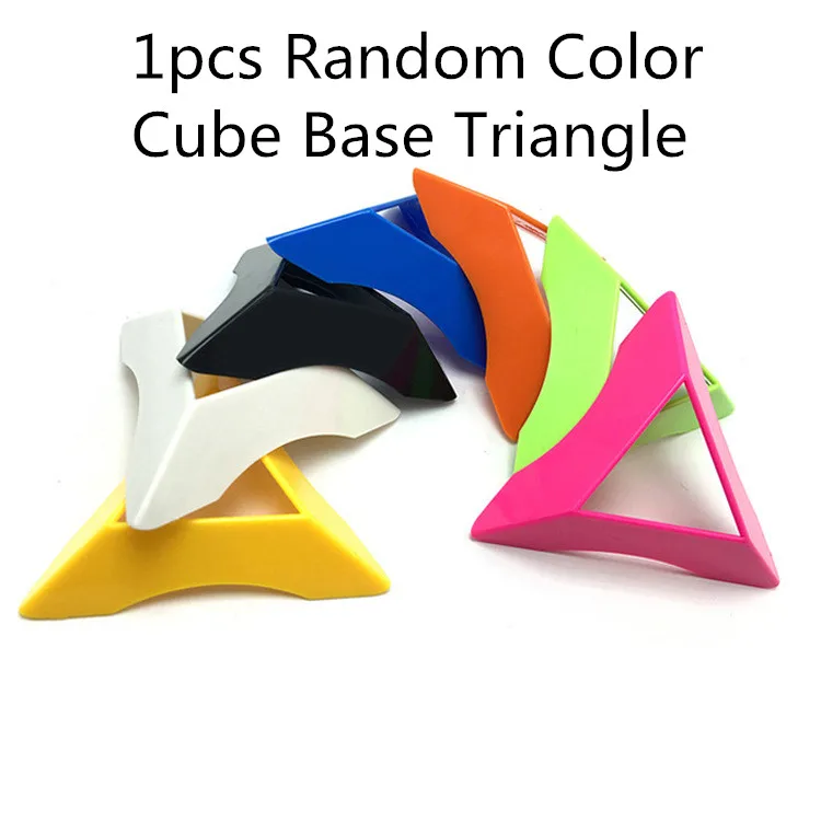 Снятие Стресса магический 3x3x3 кубический стикер профессиональный конкурс скорость Кубики-головоломки кубики крутые детские игрушки подарок для детей анти Sress - Цвет: 1pcs Random Base