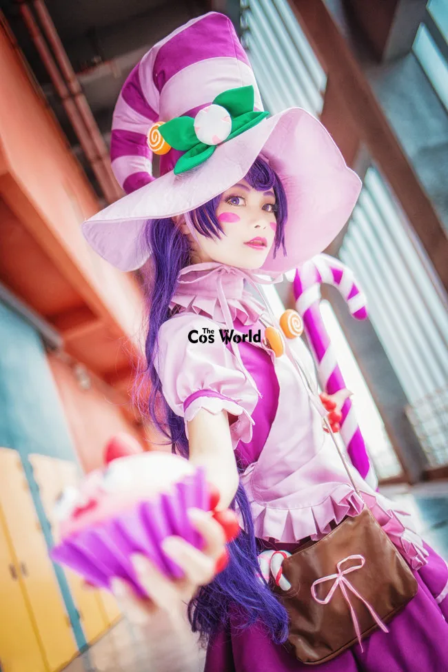 LOL キャンディーソーサレスルルメイドエプロンドレス制服衣装