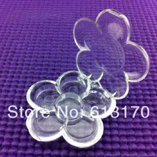 5 сетки Wintersweet форма Eye Shadow jar Дизайн ногтей Блеск Румяна Jar Блеск для губ суб-бокс DIY Косметика Контейнер