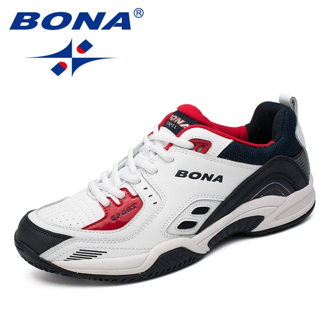 BONA New Popular Style Men Tennis Shoes Outdoor Jogging Sneakers Lace ...