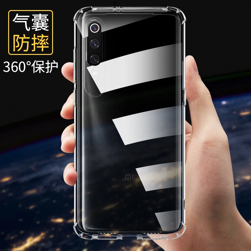 

BoomBoos classic Air bag anti shock case for xiaomi mi 8 for mi8 pro and SE mi8 lite crystal clear TPU cover for mi 9 xiaomi9se