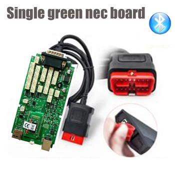 

A+ Quality VD TCS CDP + bluetooth single green board multidiag pro MVD 2015 R3 keygen software cars trucks OBD2 diagnostic tool