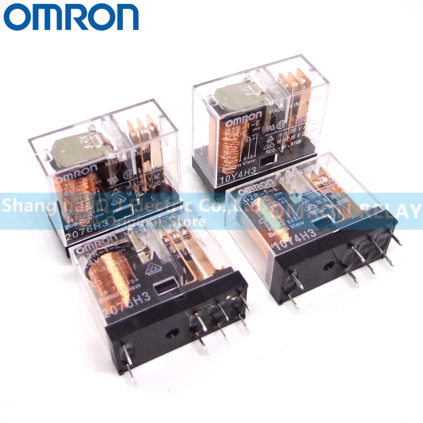 5 шт. OMRON Реле G2R-1-E-12VDC G2R-1-E-24VDC G2R-1-E 12V 24V 16A абсолютно и реле