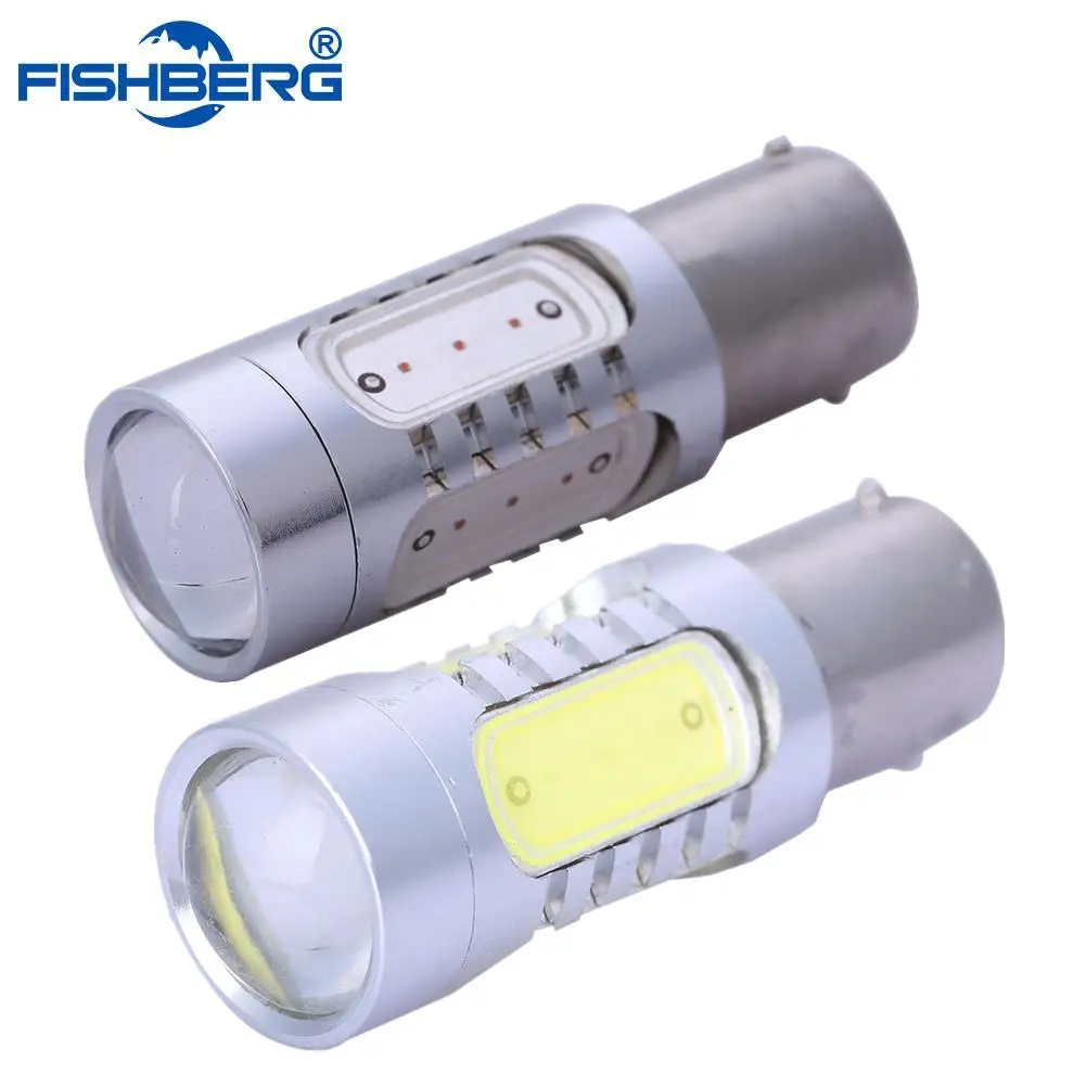 

1156 BA15S P21W S25 White Yellow 7.5W Led Bulb With Projector Car Backup Back Reverse Brake Tail Light Lamp Amber 12V FISHBERG