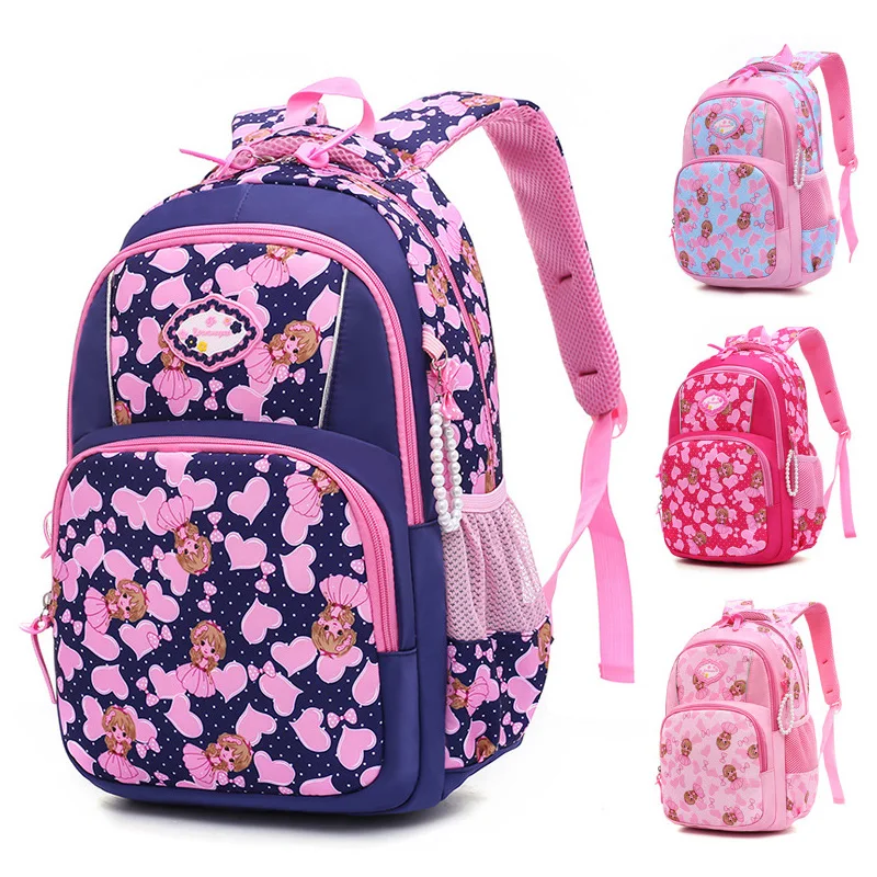 

Fashion Children Backpack School Bags Girls Princess Orthopedic Schoolbags Backpack Primary School Backpacks Kids Mochila Infant