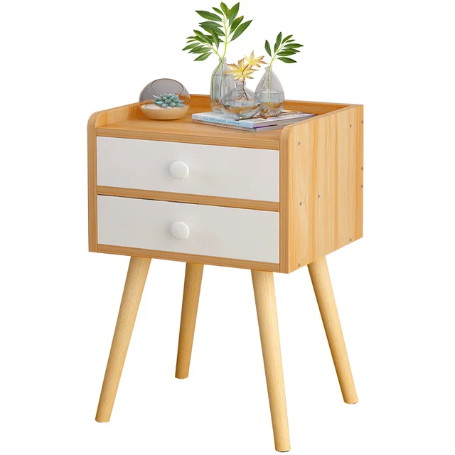 Modern Side End Table Nightstand Bedroom Living Room Table Cabinet