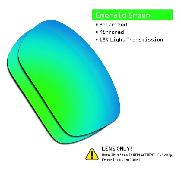 SmartVLT поляризованные Сменные линзы для солнцезащитных очков Окли Twoface-несколько вариантов - Цвет линз: Green-ShieldCoat