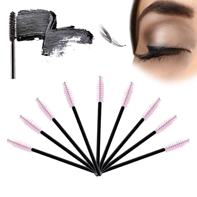 5/10pcs Eyelash Extension Disposable Eyebrow brush Mascara Wand Applicator Spoolers Eye Lashes Cosmetic Brushes Set Makeup Tools